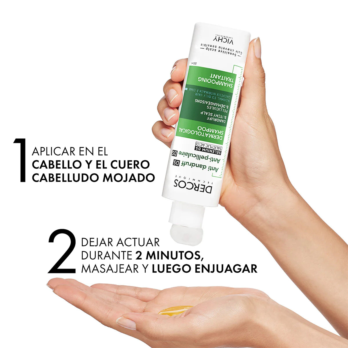 VICHY DERCOS SHAMPOO ANTICASPA NORMAL A GRASA 200ML