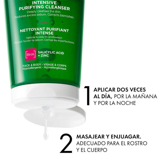 VICHY NORMADERM PHYTOSOLUTION GEL PURIFICANTE LIMPIEZA PROFUNDA 200ML