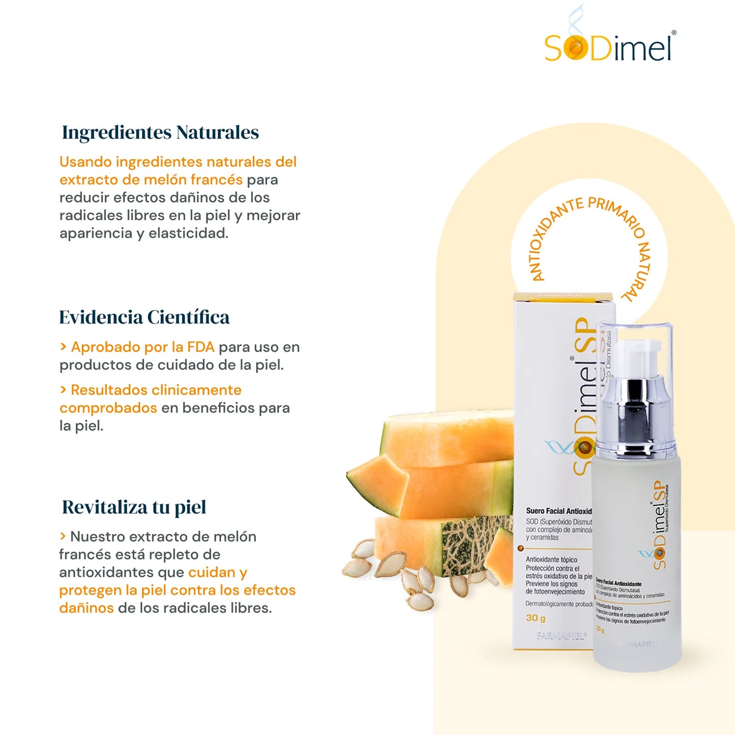 FARMAPIEL SODIMEL SP SUPER OXIDO SUERO 30g