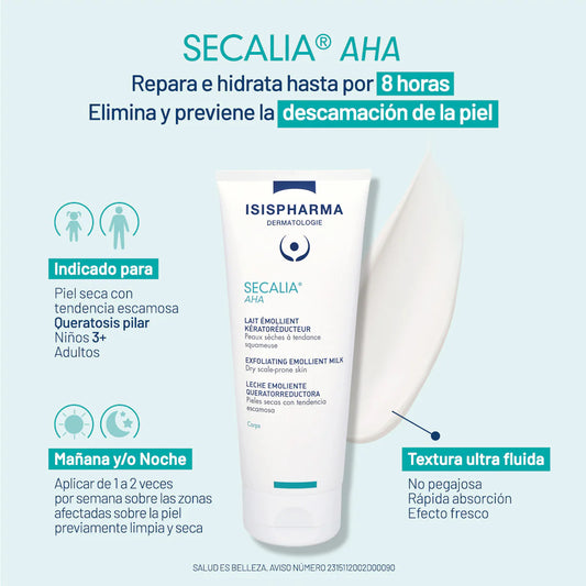 Isispharma Secalia AHA Leche Emoliente 200 ml