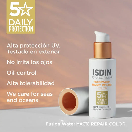 ISDIN FUSION WATER MAGIC REPAIR COLOR 50ML