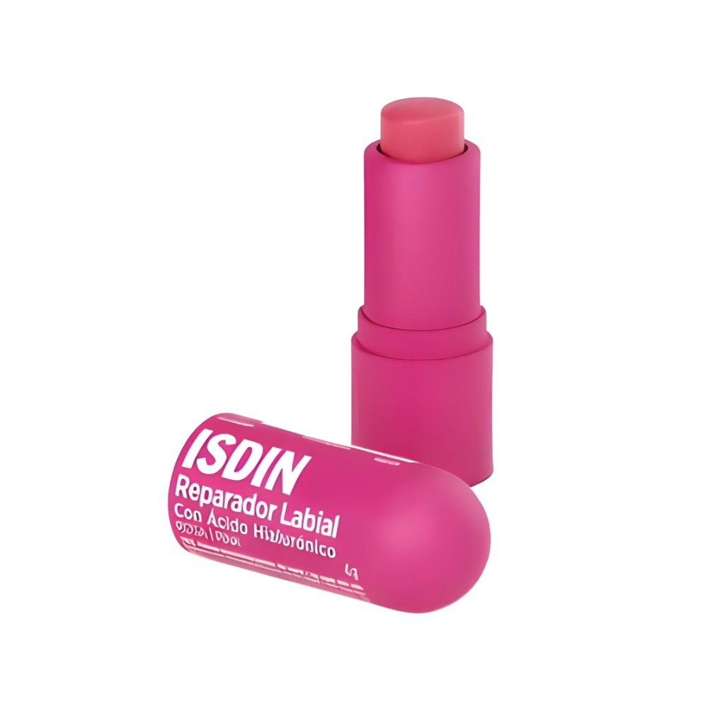 Isdin Reparador Labial Stick Rosa 4g
