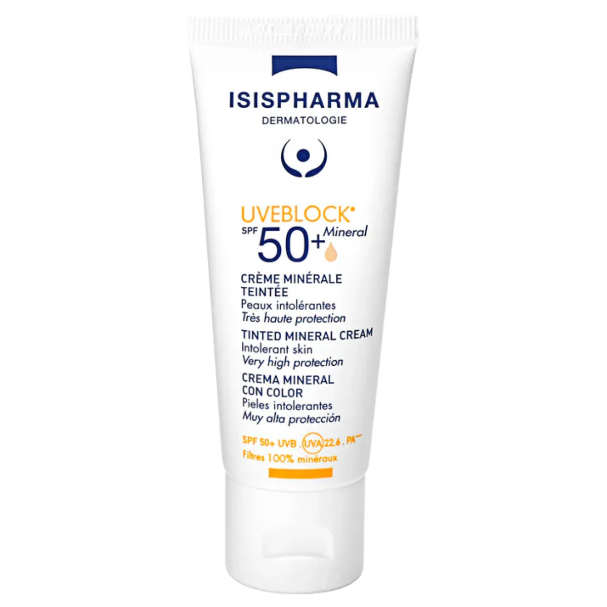 Isispharma Uveblock SPF50+ Mineral Con Color 40 ml