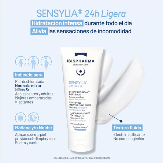 Isispharma Sensylia 24H Fluido Hidratante 40 ml