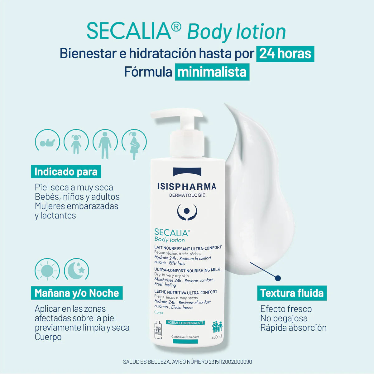 Isispharma Secalia Body Lotion 200 ml