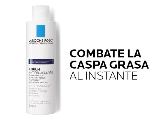 LA ROCHE KERIUM SHAMPOO CASPA GRASA 200ml