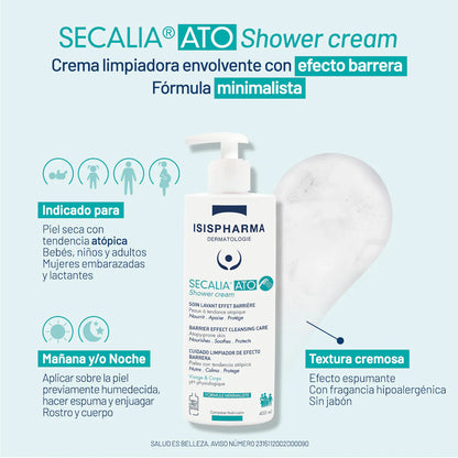 Isispharma Secalia Ato Shower Cream Piel Seca 200 ml