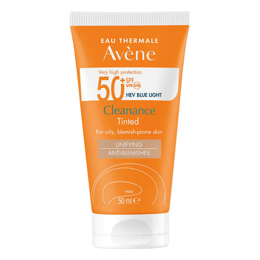 Avene Cleanance Solar FPS50+ con color 50 ml