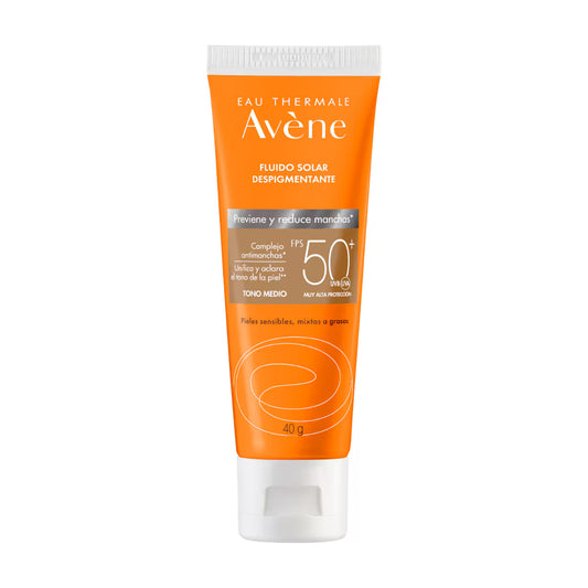 Avène Fluido Protector Solar Despigmentante FPS50+ Tono Medio 40g