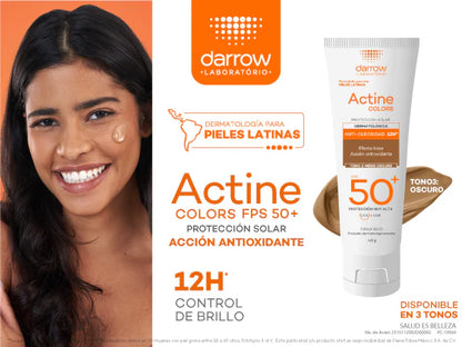 DARROW ACTINE COLORS TONO 3: OSCURO FPS 50+ 40G