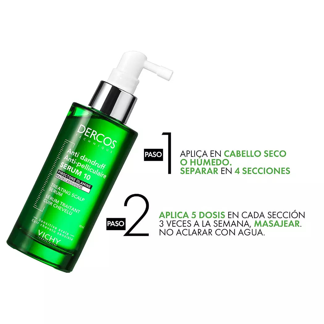 VICHY DERCOS SERUM 10 LEAVE-ON CONTROL CASPA 90ML