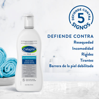 CETAPHIL PRO AD RESTORADERM LIMPIADOR CORPORAL 236ML