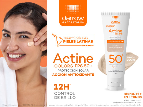 DARROW ACTINE COLORS TONO 1: CLARO FPS 50+ 40G