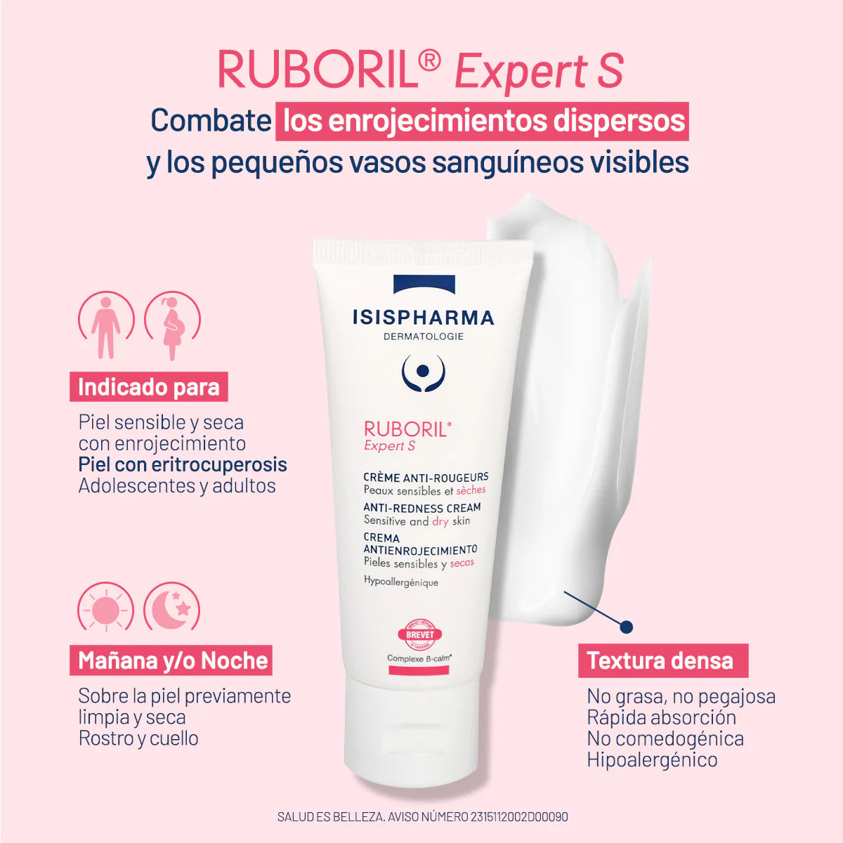 Isispharma Ruboril Expert S Piel Seca 40ml
