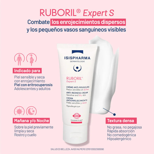 Isispharma Ruboril Expert S Piel Seca 40ml