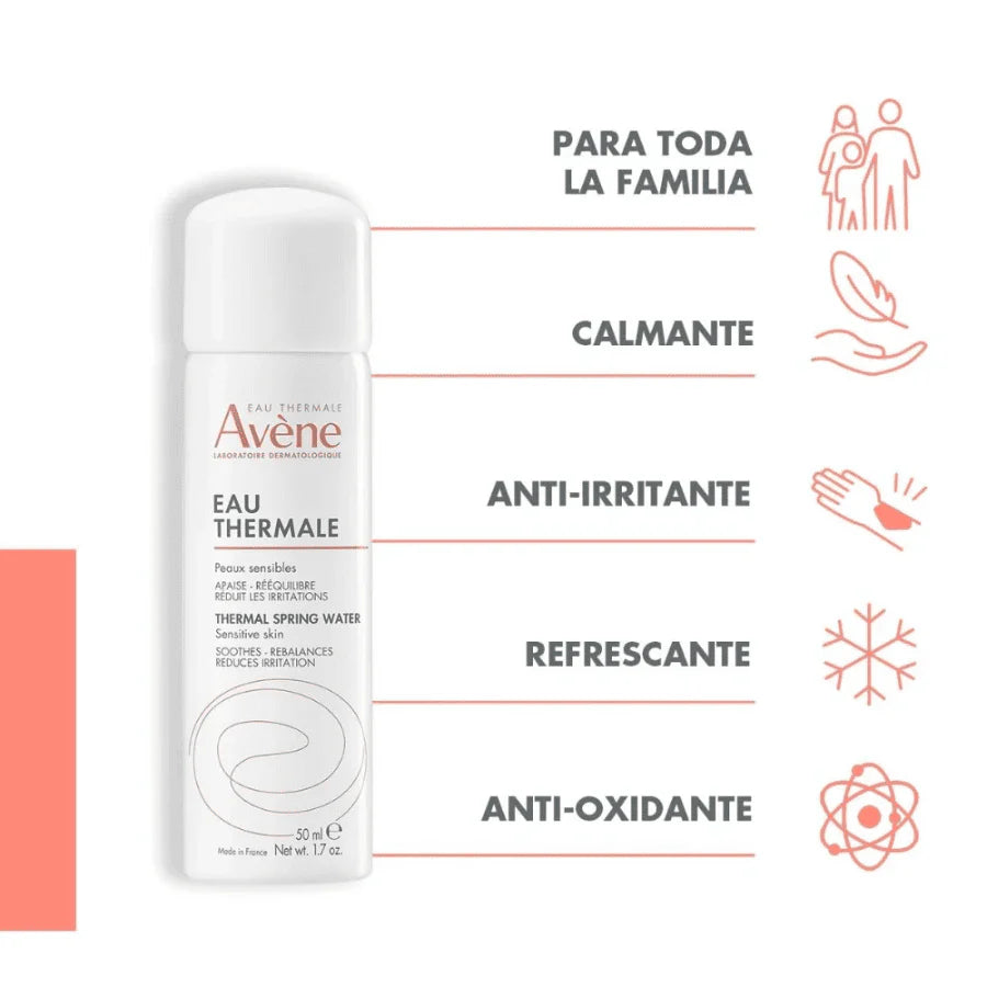 Avène Agua Termal Piel Sensible 50 ml