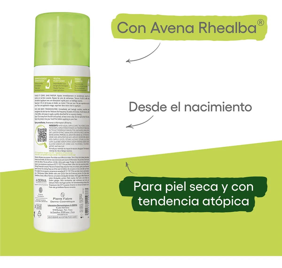 A-Derma Exomega Control Spray Emoliente 200ml