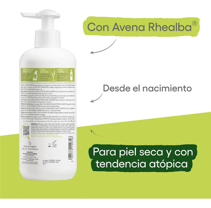 A-Derma Exomega Lait Leche hidratante Piel atópica 400 ml