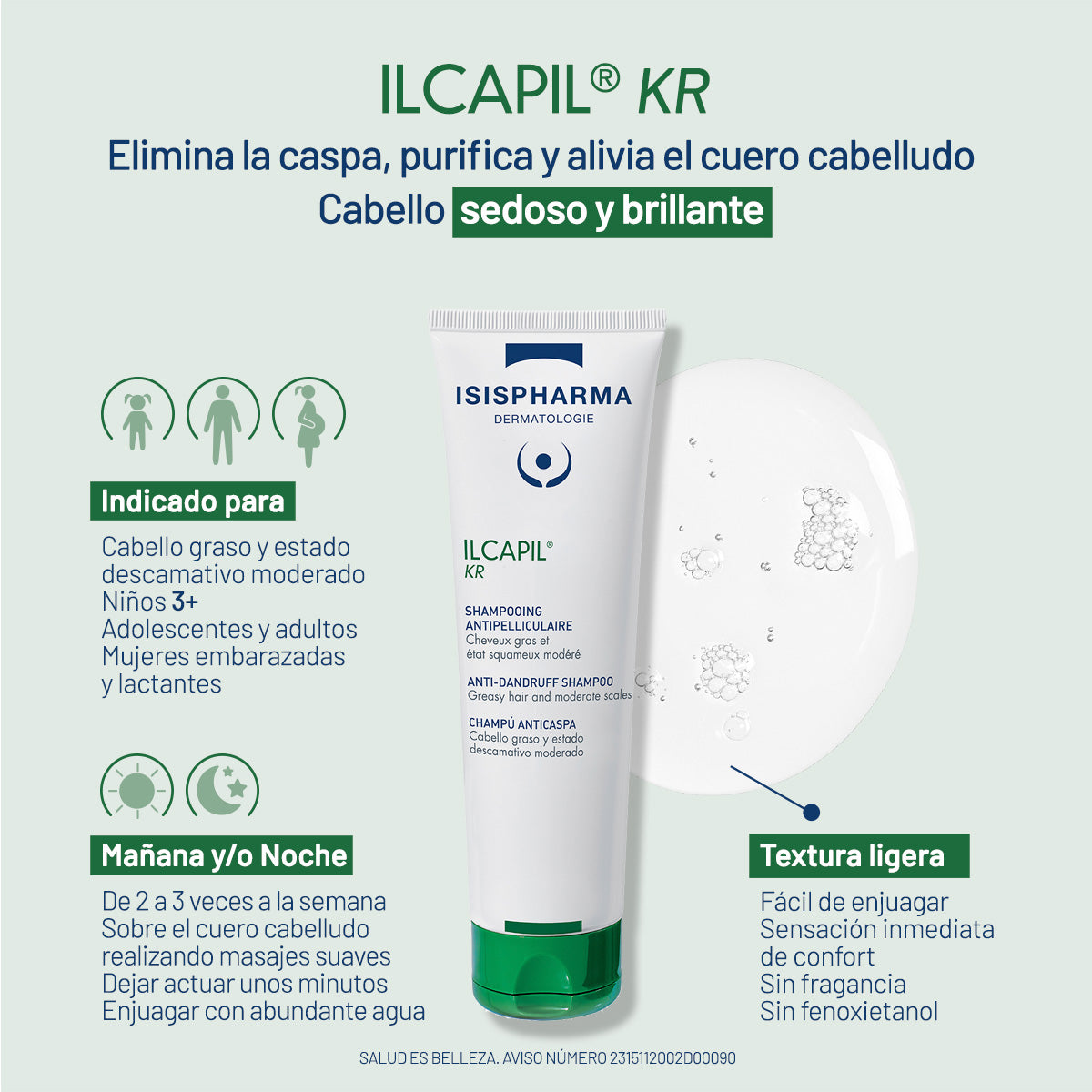 Isispharma Ilcapil KR Shampoo 150 ml