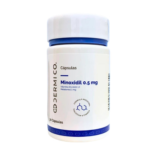 DERMICO MINOXIDIL 5MG 30 CAPSULAS