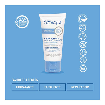 OZOAQUA CREMA DE MANOS DE ACEITE OZONIZADO 50ML