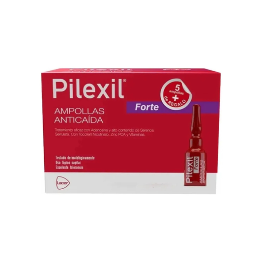 Pilexil Forte Ampolletas Anticaida Caja Con 20 Ampolletas