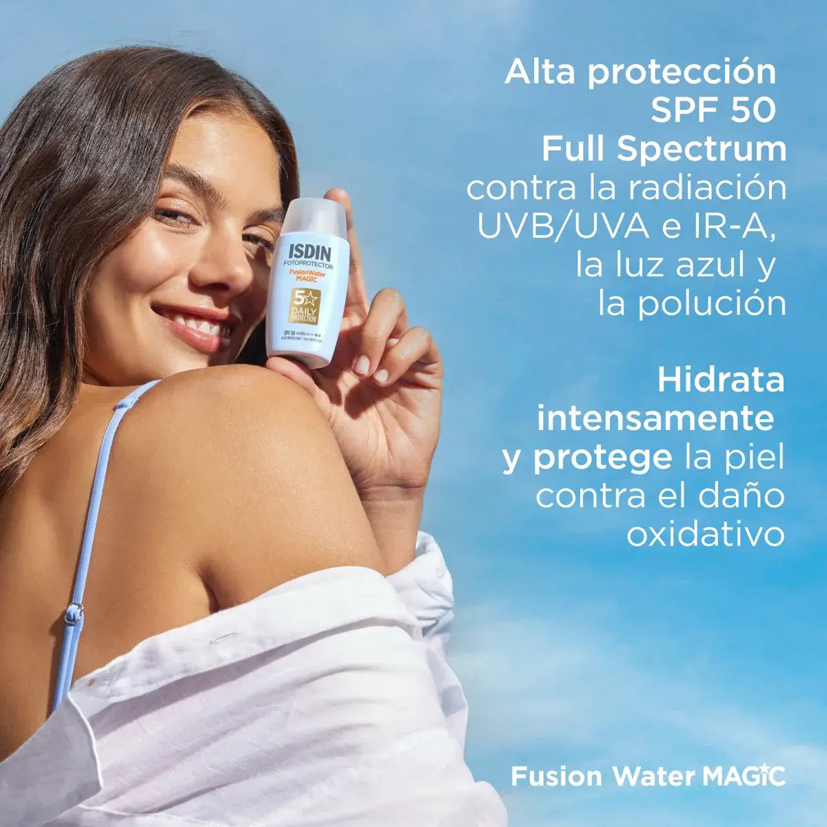 ISDIN FUSION WATER MAGIC FPS50+ 50 ML