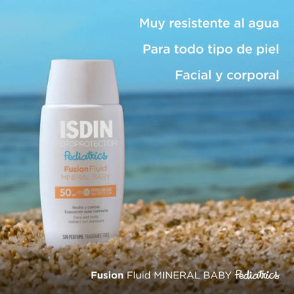 ISDIN FW FLUID MINERAL BABY PEDIATRICS FPS50+ 50ML