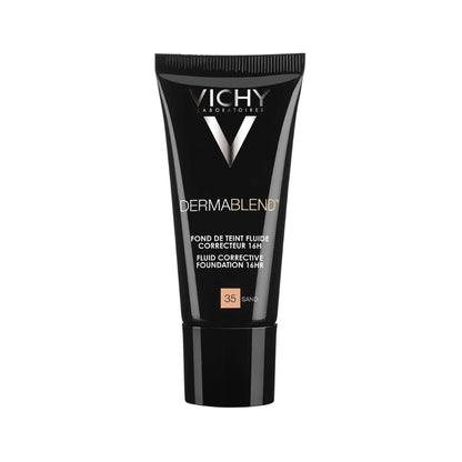 VICHY DERMABLEND MAQ LIQ SAND 35 BASE CORRECTORA DE MAQUILLAJE 16H 30ML