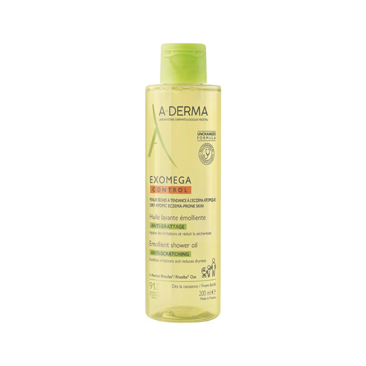 A-Derma Exomega Control Aceite de Ducha Facial y Corporal 200 ml