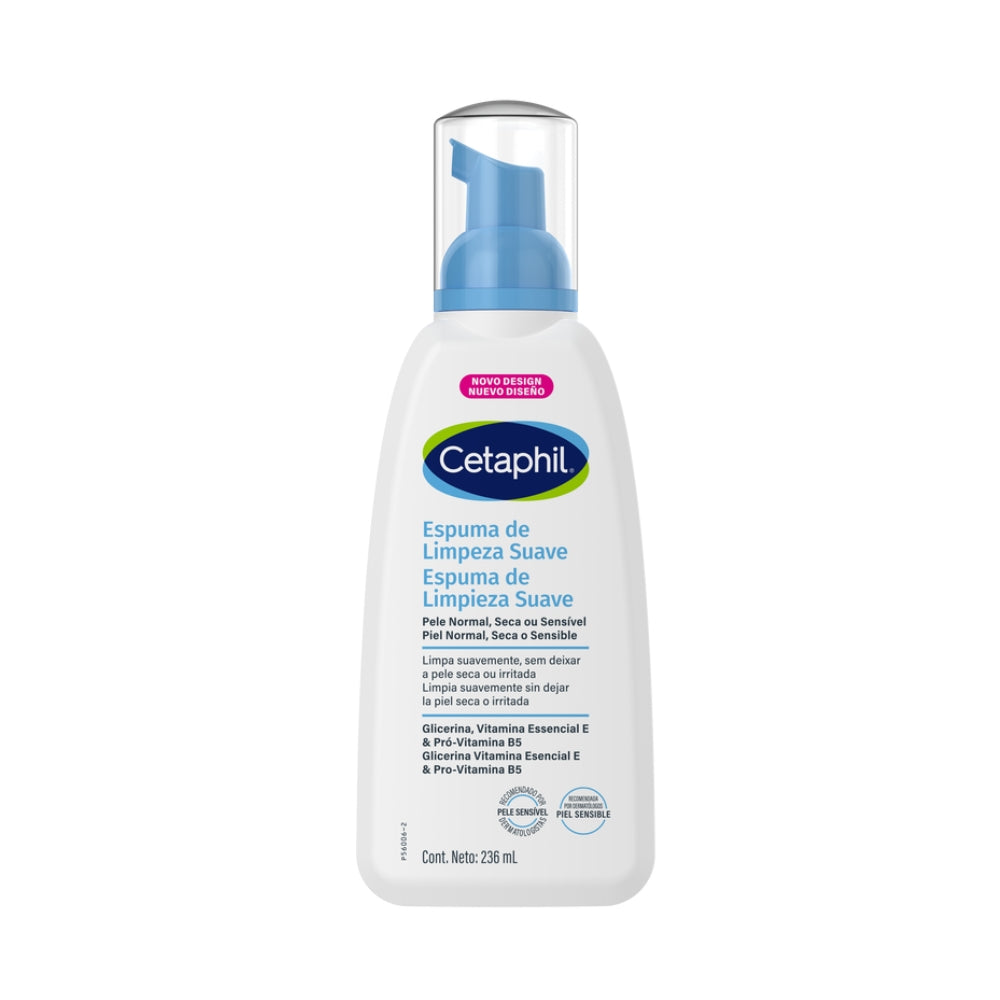 CETAPHIL ESPUMA DE LIMPIEZA SUAVE 236ML