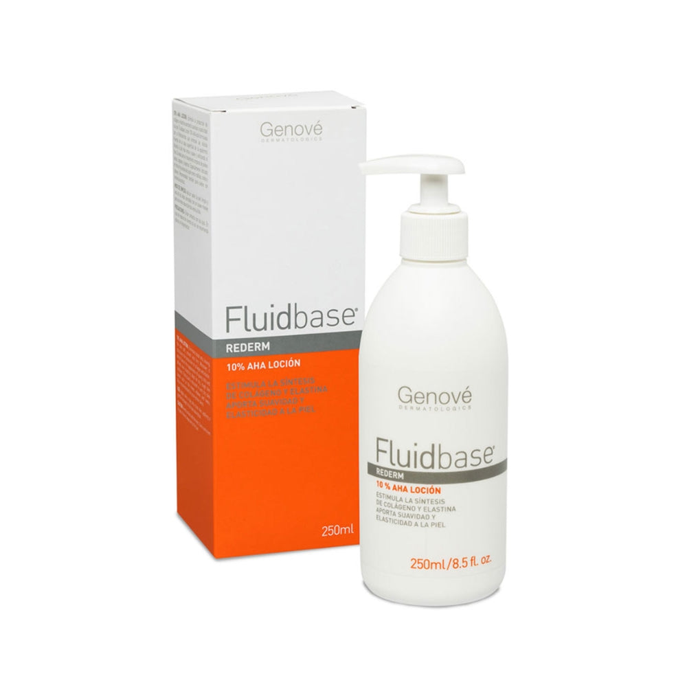 GENOVE FLUID BASE REDERM 10% AHA LOTION 250ML