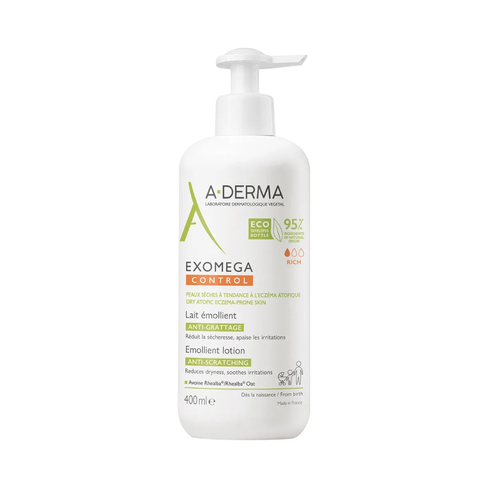 A-Derma Exomega Lait Leche hidratante Piel atópica 400 ml