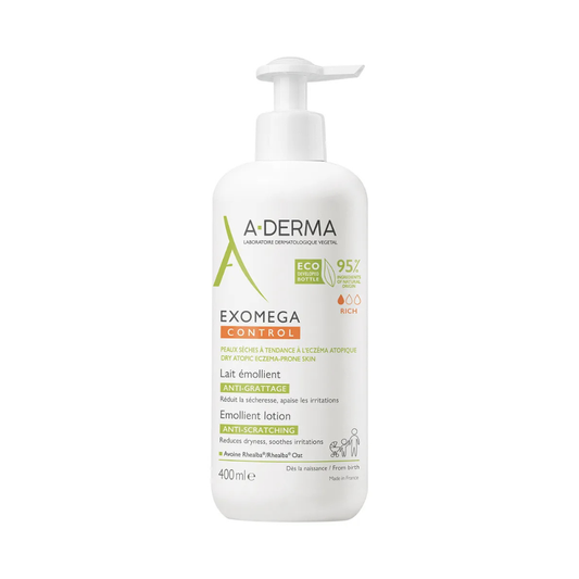 A-Derma Exomega Lait Leche hidratante Piel atópica 400 ml