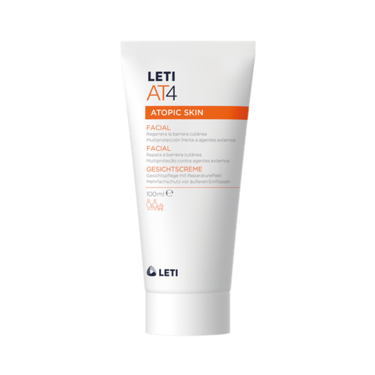 Leti AT4 Crema Facial Piel Atópica y Seca 50 ml