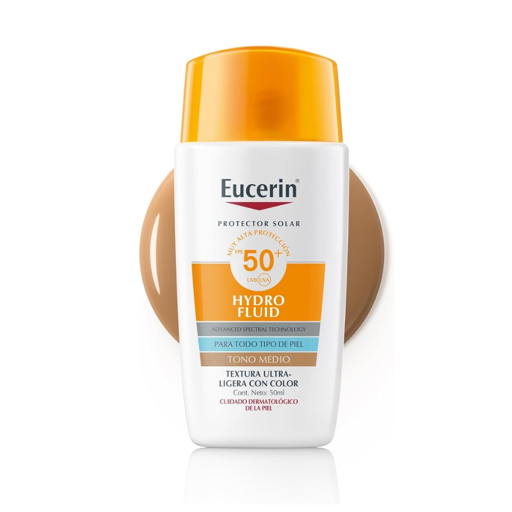 EUCERIN SUN HYDROFLUID MEDIUM FPS50+ 50ML