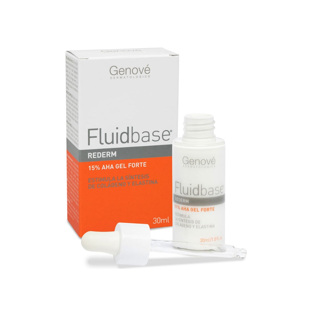 GENOVE FLUIDBASE REDERM AHA GEL FORTE AL 15% 30ml