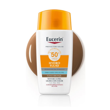 EUCERIN SUN HYDROFLUID BRONZE FPS50+ 50ML