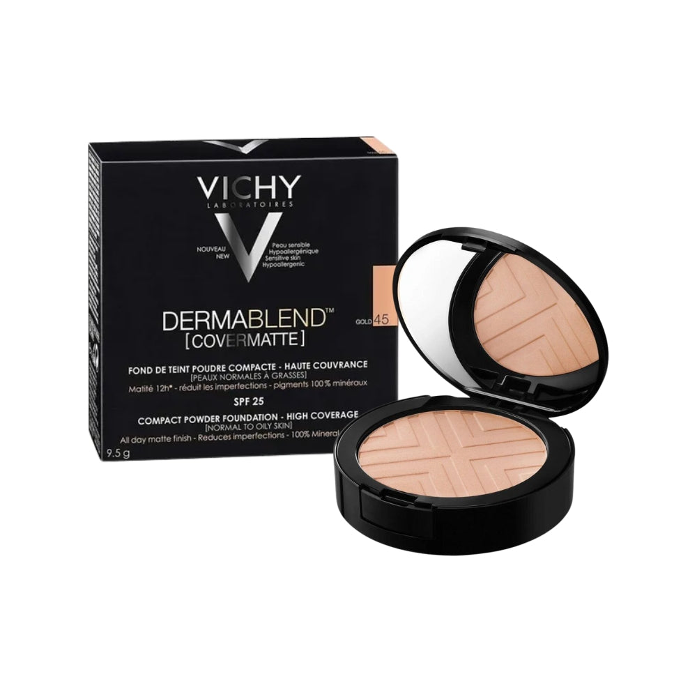 VICHY DERMABLEND 45 BASE DE MAQUILLAJE 16H COMPACTO SPF 25