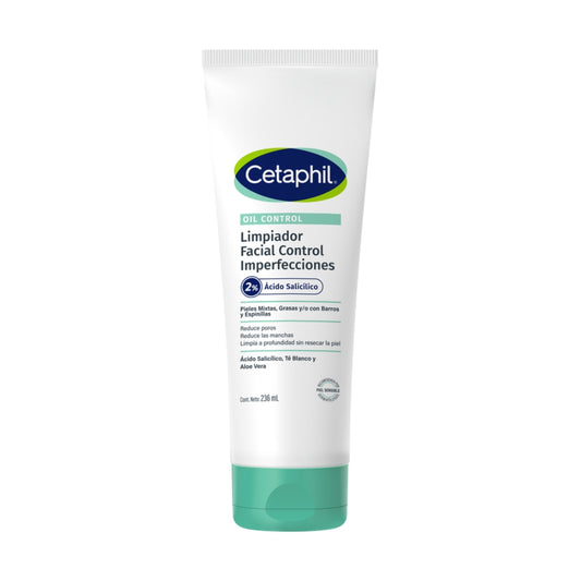 CETAPHIL OIL CONTROL LIMPIADOR FACIAL CONTROL IMPERFECCIONES 236ml