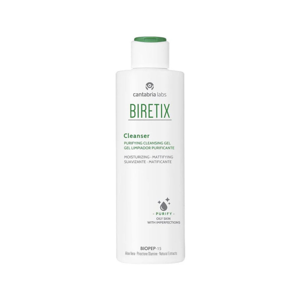 Biretix Cleanser Gel Limpiador Purificante para Piel Grasa 200ml