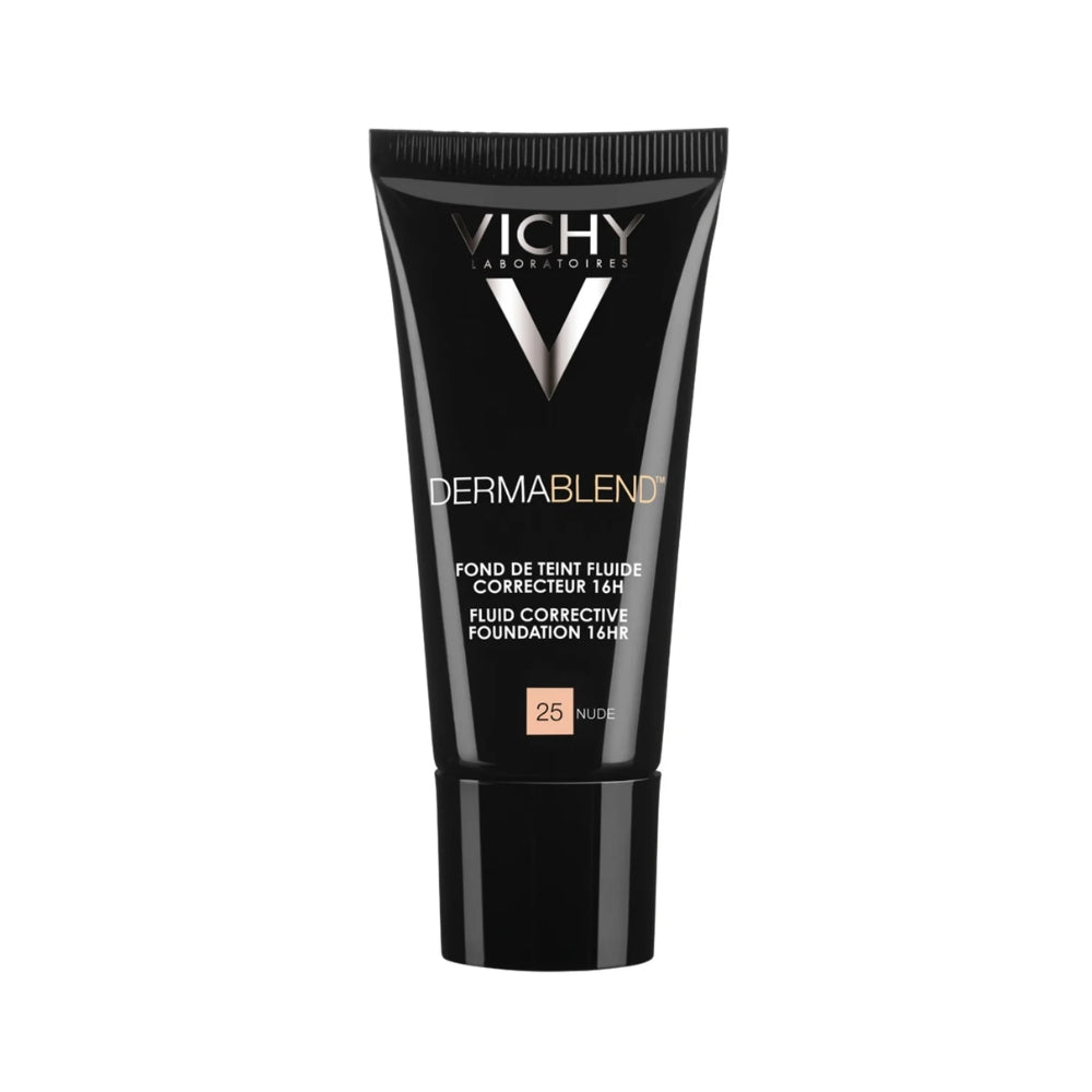 VICHY DERMABLEND MAQ LIQ NUDE 25 BASE CORRECTORA DE MAQUILLAJE 16 H 30ML