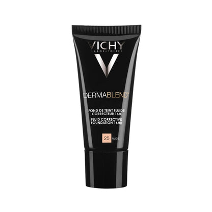 VICHY DERMABLEND MAQ LIQ NUDE 25 BASE CORRECTORA DE MAQUILLAJE 16 H 30ML