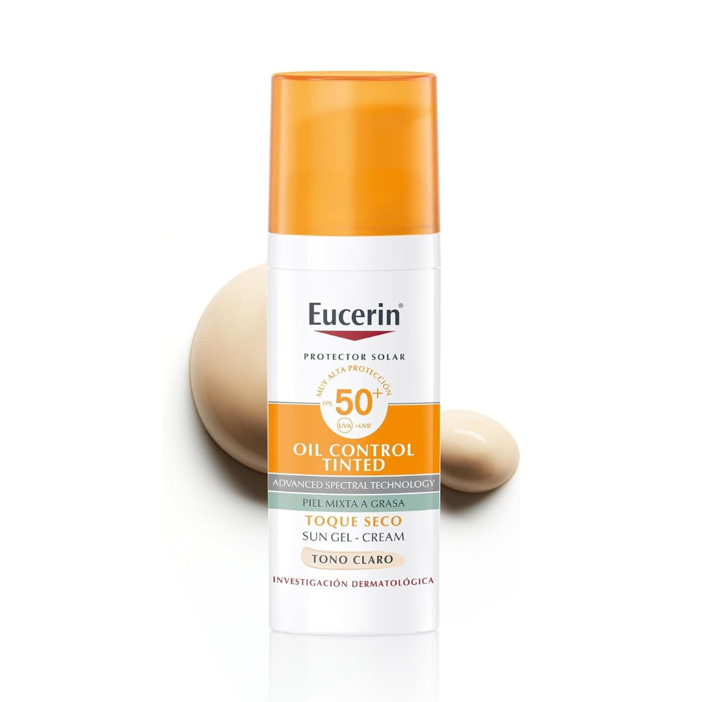 EUCERIN OIL CONTROL TONO CLARO FPS50+ 50ML