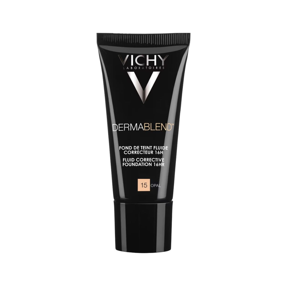 VICHY DERMABLEND MAQ LIQ OPAL 15 BASE CORRECTORA DE MAQUILLAJE 16 H 30ML