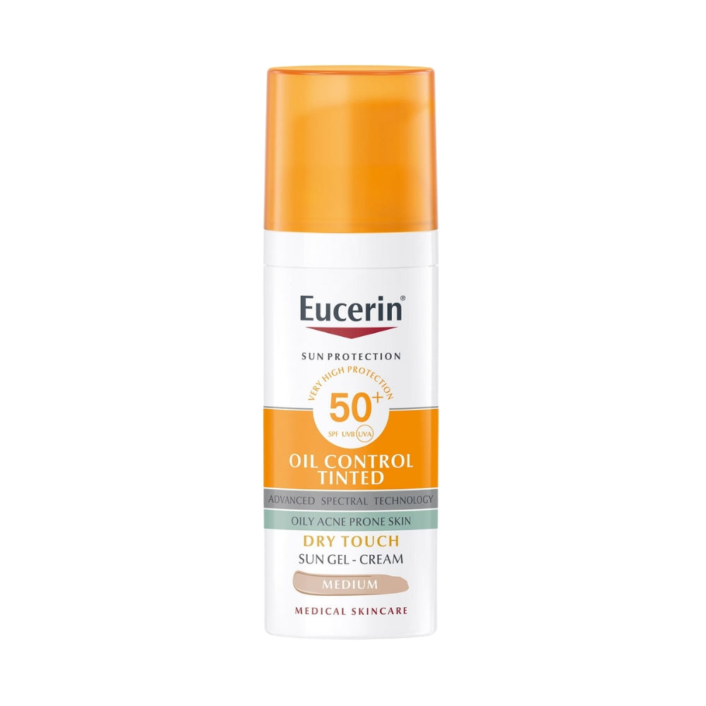 Eucerin Oil Control Tono Medio Fps50+ 50ml