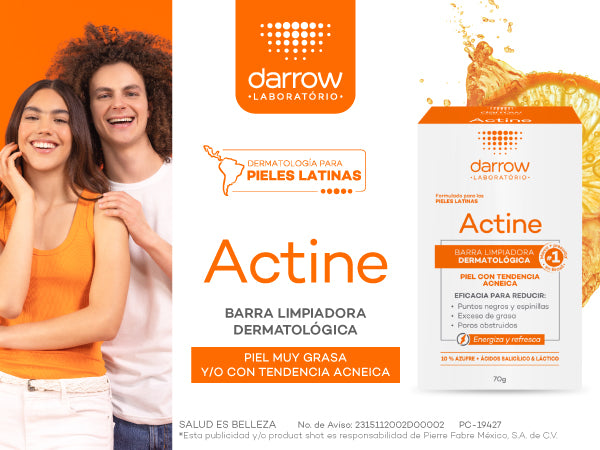 DARROW BARRA ACTINE PIEL ACNEICA 70G