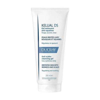 Ducray Kelual DS Gel Limpiador Cuidado para Caspa Severa Facial y Corporal 200 ml