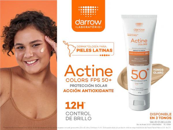 DARROW ACTINE COLORS TONO 2: MEDIO FPS 50+ 40G
