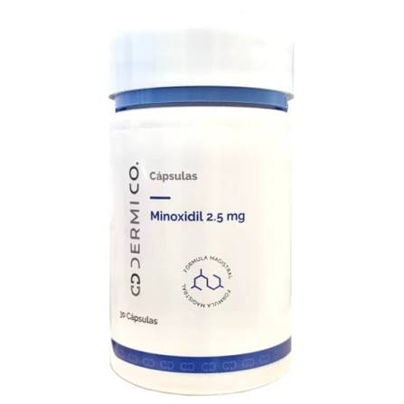 DERMICO MINOXIDIL 2.5 MG 30 CAPSULAS